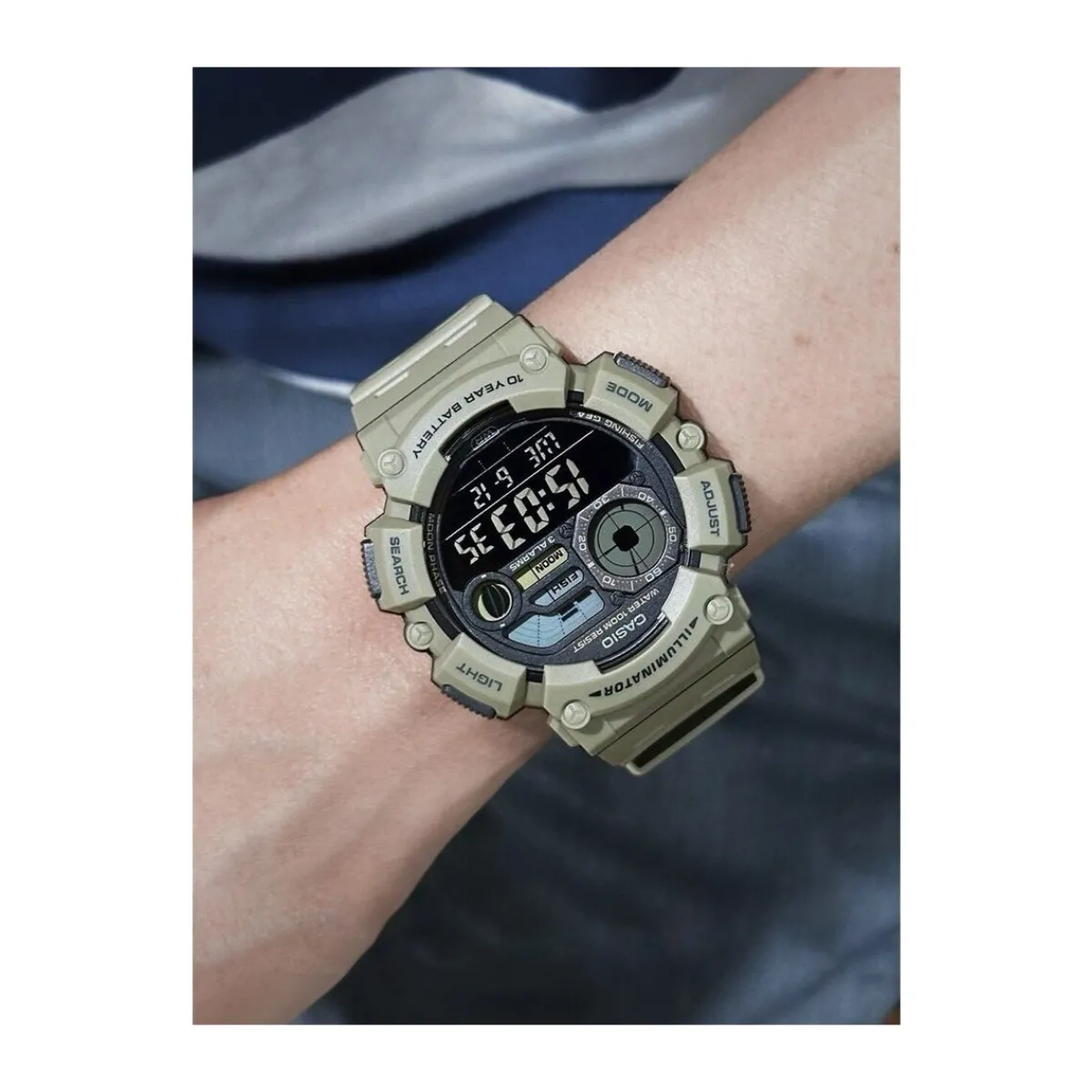 Casio WS1500H5B-Homme Montres