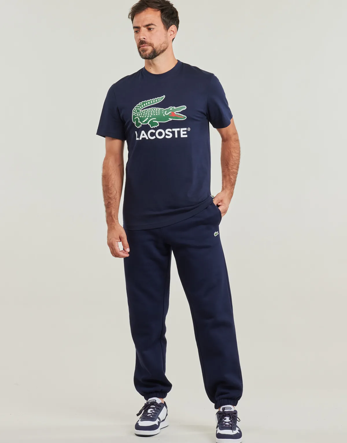 Lacoste XH9624 MOLLETON GRATE REGULAR FIT-Homme Joggings & Survêtements