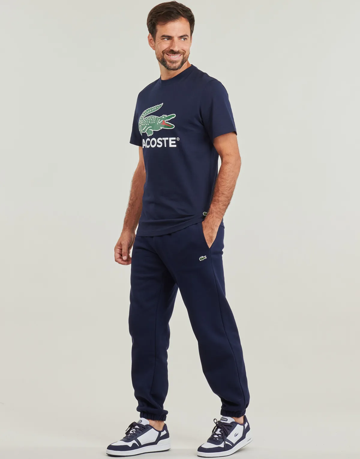 Lacoste XH9624 MOLLETON GRATE REGULAR FIT-Homme Joggings & Survêtements
