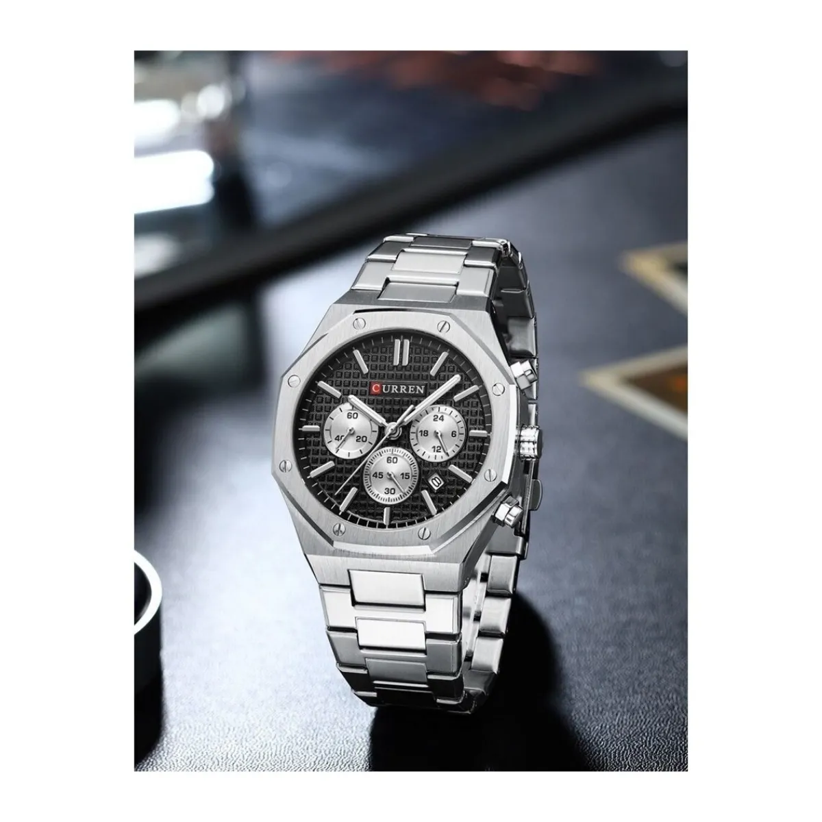 Curren zc047b-Homme Montres