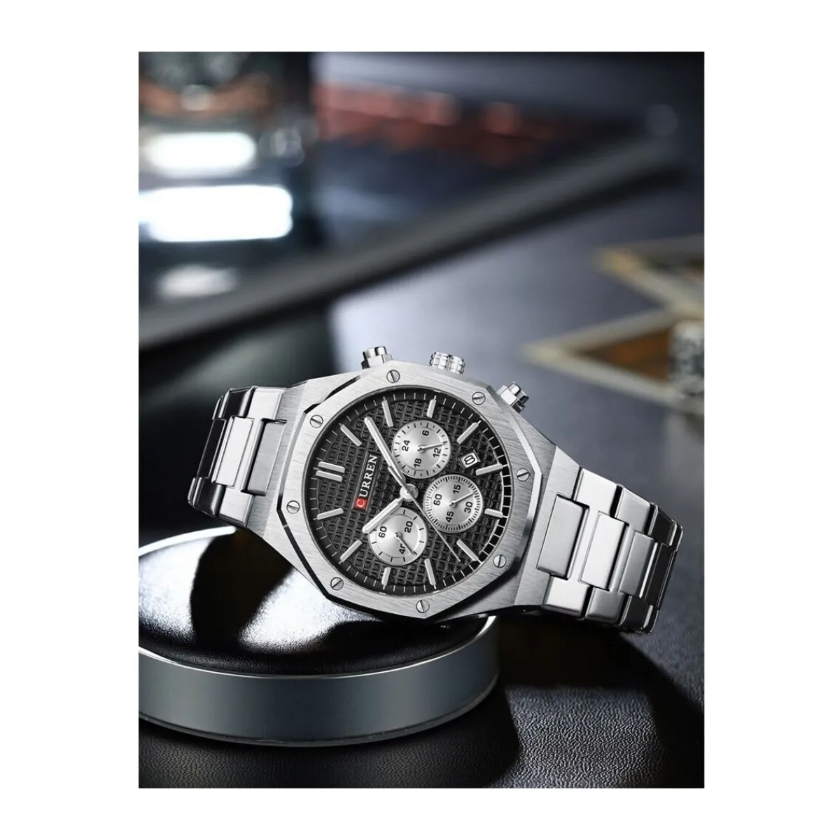 Curren zc047b-Homme Montres