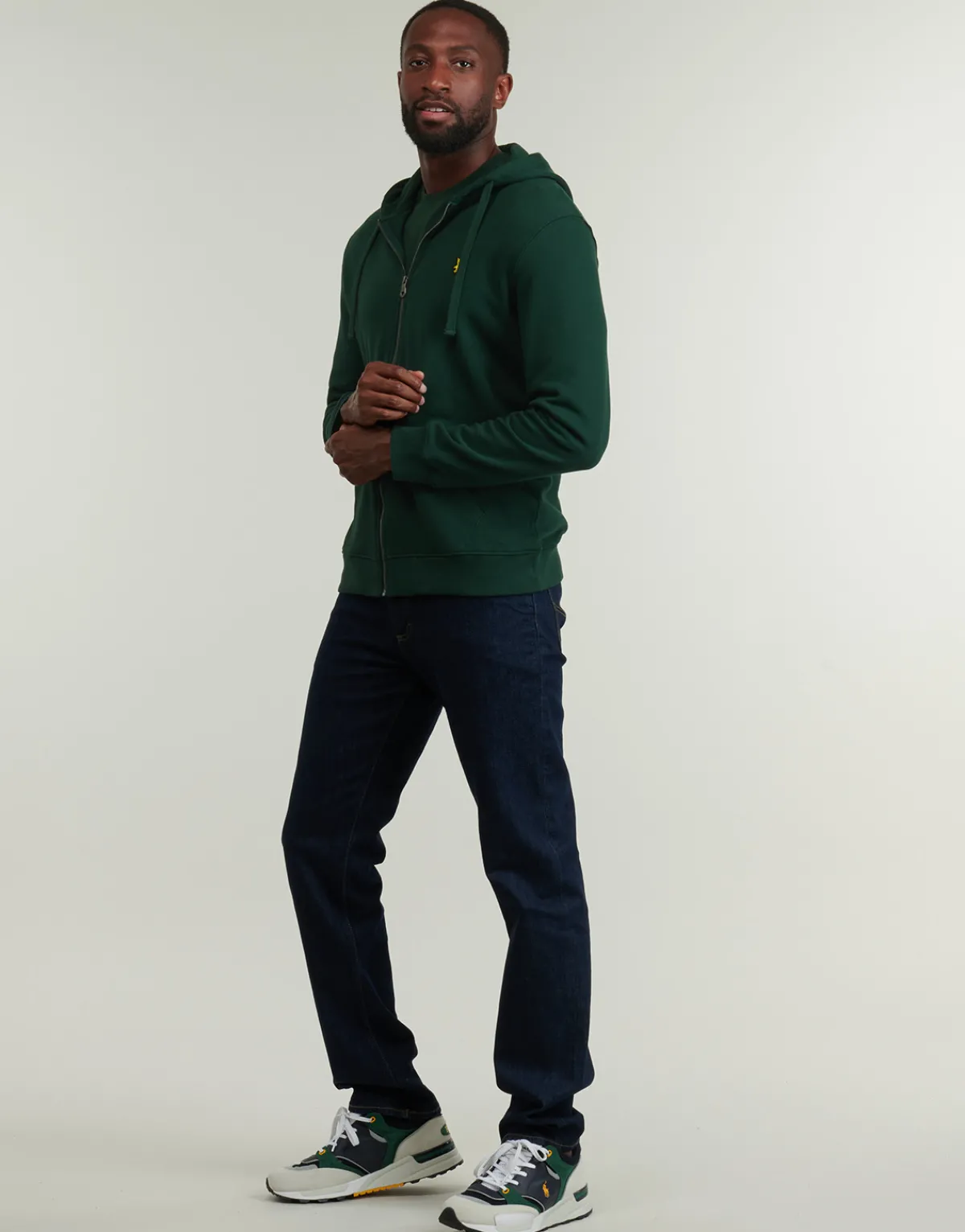 Lyle & Scott ZIP Through Hooded Jacket-Homme Joggings & Survêtements