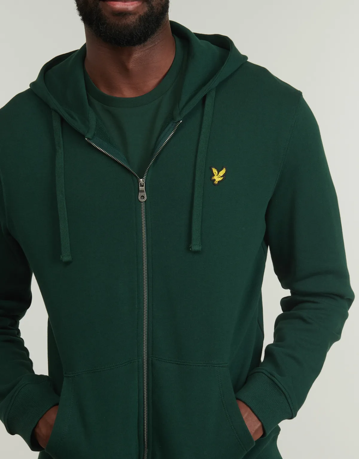Lyle & Scott ZIP Through Hooded Jacket-Homme Joggings & Survêtements